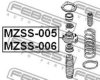 MAZDA BC1D28380A Mounting, shock absorbers